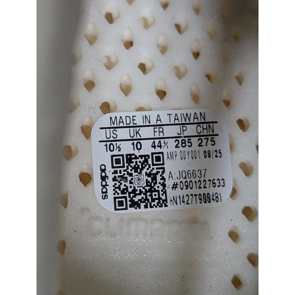 Size 10.5 - Adidas Climacool 4D Laced White Black Jq6637 Men